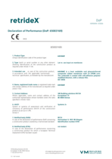 DoP Retridex (English)